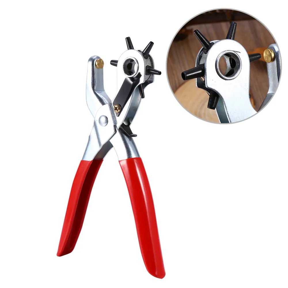 Buy 9'' Punch Plier Round Hole Perforator Tool Make