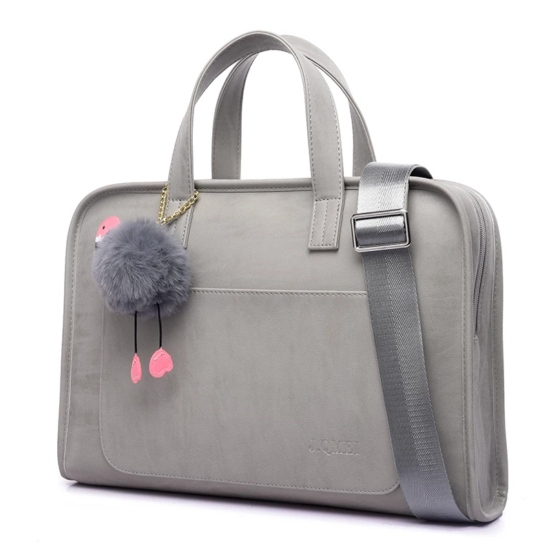 

New Fashion Laptop Sleeve 15.6 notebook Case Handbag mac book pro 13 case 14" 13.3"14.1"15.4"15.6 women laptop bag with strap