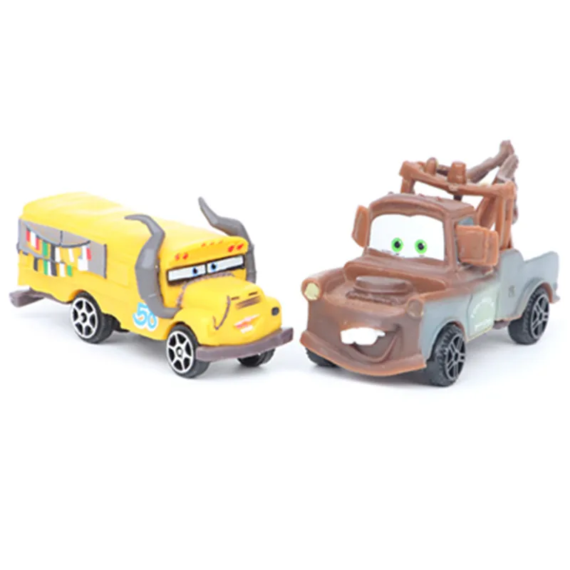 Disney Pixar тачки 3 6 шт./компл. 7 см мини ПВХ фигурка модель колеса подвижный автомобиль