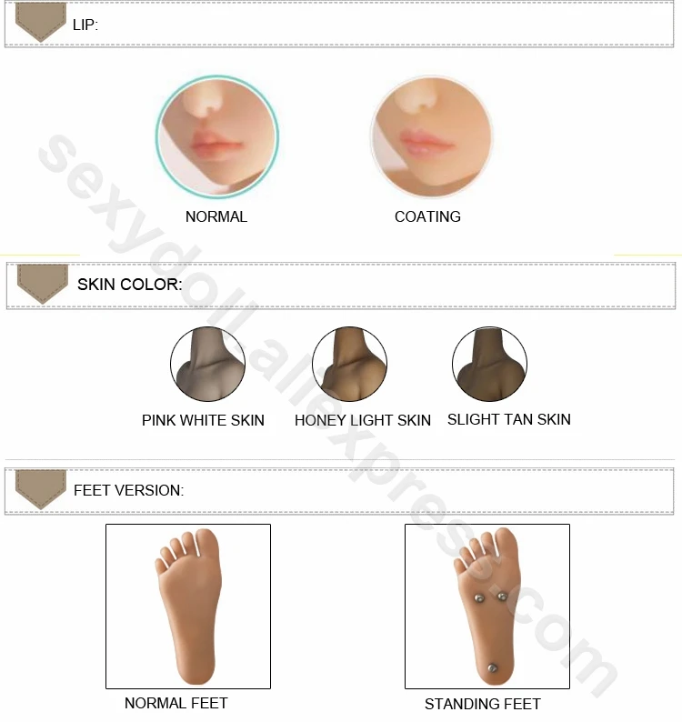skin color lip color