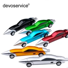 Милые каwaii пластиковые автомобиль стиль мяч шариковая ручка Прохладный мультфильм игрушка мяч шариковая ручка синие чернила творческие ручки письма канцелярские