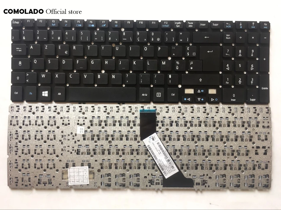 FR Французская клавиатура для Acer V5 531 531G 551G 571 571G 571P без рамки Клавиатура