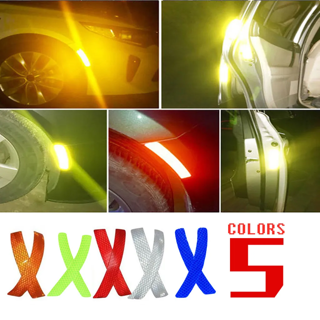 CARPRIE 2019 Car Universal Wheel Eyebrow Reflective Stickers Front Bumper Personality Scratch Shielding May31 P35 | Автомобили и