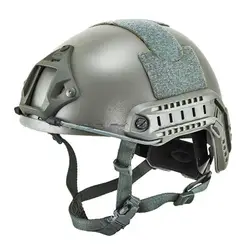 Emerson Тактический БЫСТРО шлем Airsoft БЫСТРО База Jump Шлем (Листва Зеленый BK de MC в ATFG Мандрагоры) 5658