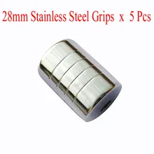 28 мм Татуировка рукоятка из нержавеющей стали с задней стволовой насадки для тату Поставка 307-5