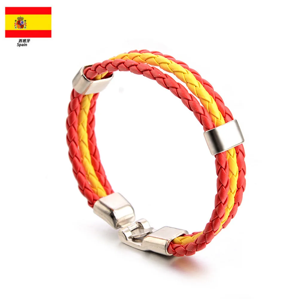 

Spain Unisex Women's Men's Bracelets Multi Wrap Hemp Surfer Braid Wrap Leather Handmade Jewelry Women Girl Christmas Gift