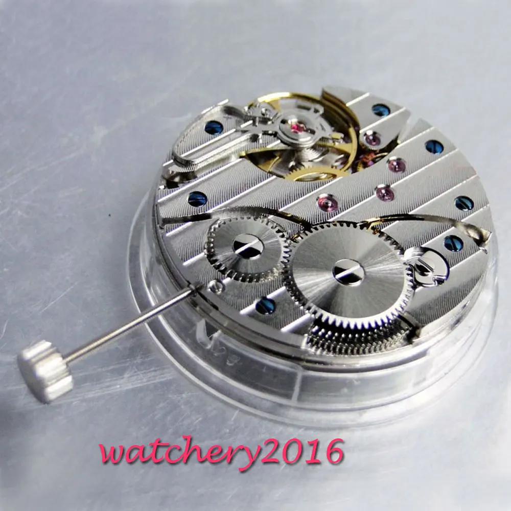 17 Jewels 6497 Лебединая шея механические ручной обмотки vitage мужские часы Движение Мужские t