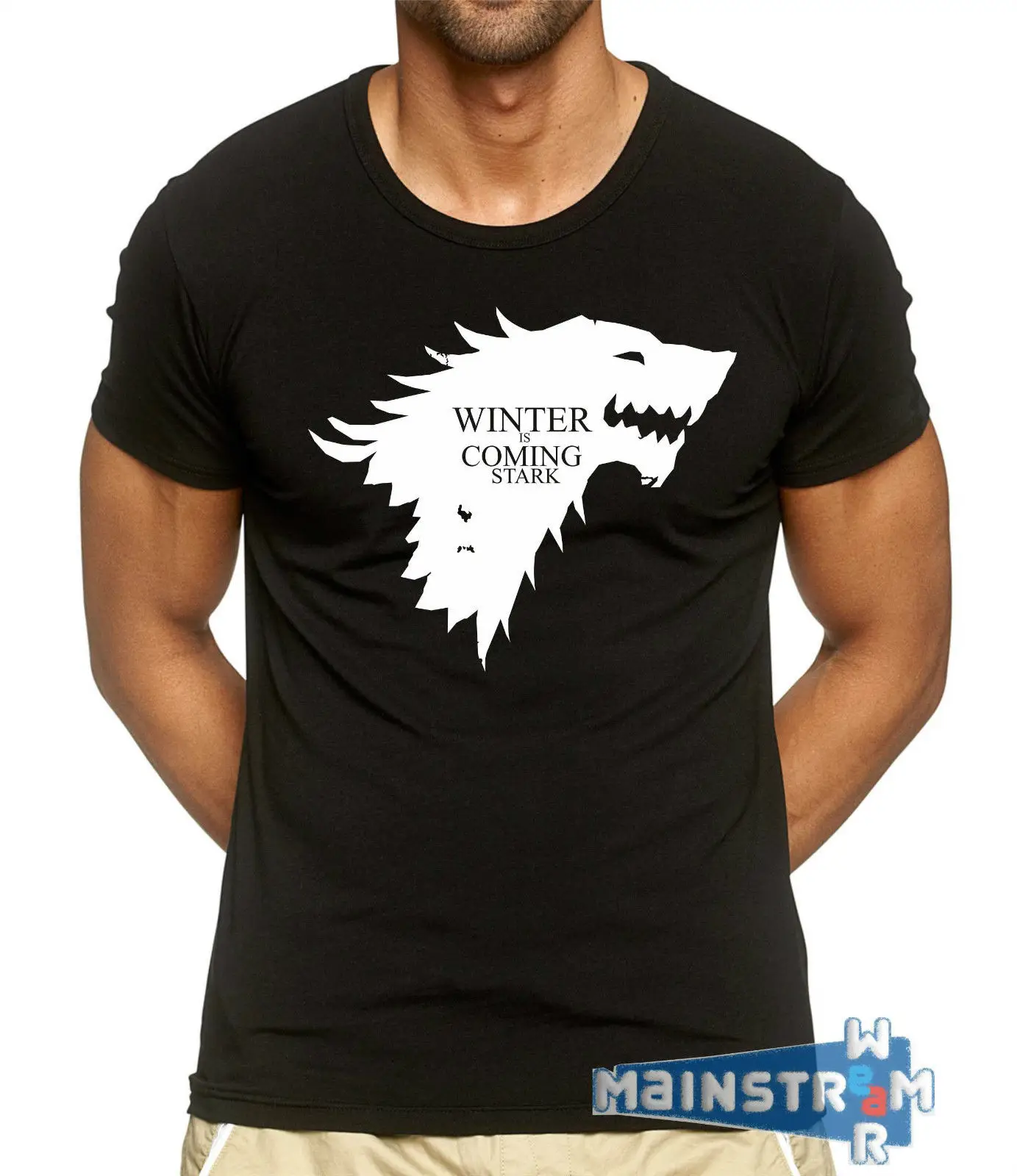Футболка MAGLIETTA GAME OF THRONES IL TRONO DI SPADE CASATE Удобная футболка повседневные футболки с
