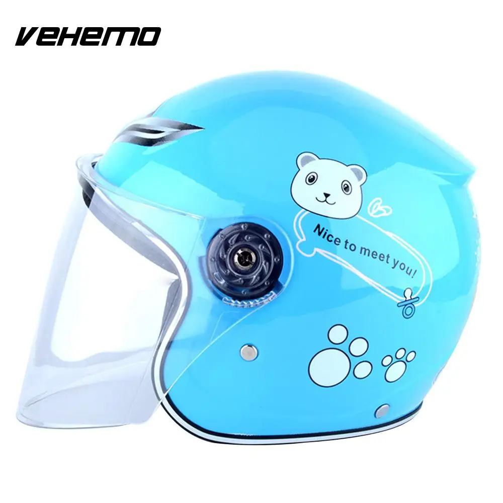 Vehemo детский мотоциклетный шлем спортивный флип-ап Craniacea велосипедный детский модульный шлем мульти картонный антивибрационный для езды на велосипеде