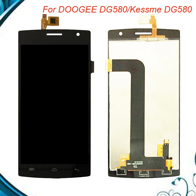 

100% Tested OK For Doogee Kissme DG580 LCD Display+Touch Screen Perfect Repair Parts For Doogee DG580 lcd IN Stock