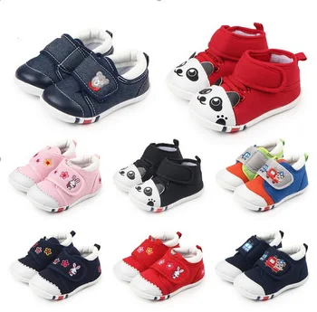 

DHL 100pair Baby Cartoon Star Rabbit Ears Squeaky Single Shoes Sneaker First Walkers