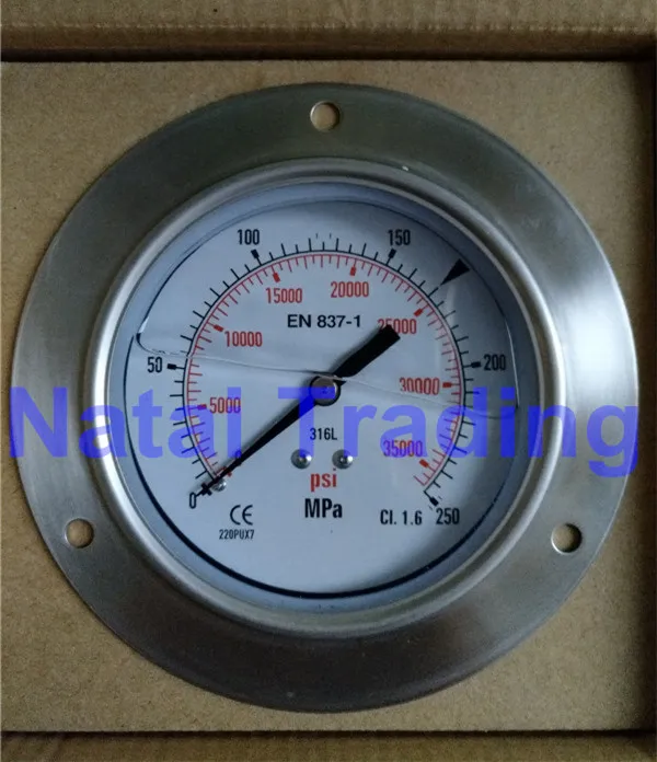 250Mpa high pressure gauge diesel engine high pressure fuel system