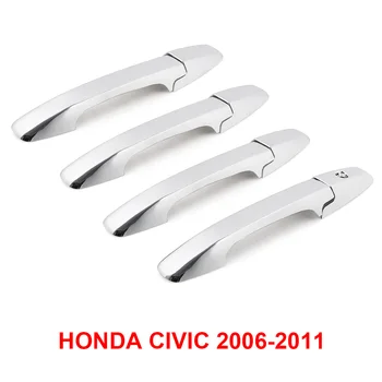 

Chrome Door Handle Cover Trim for Honda Civic 4DR Sedan 2006 2007 2008 2009 2010 2011