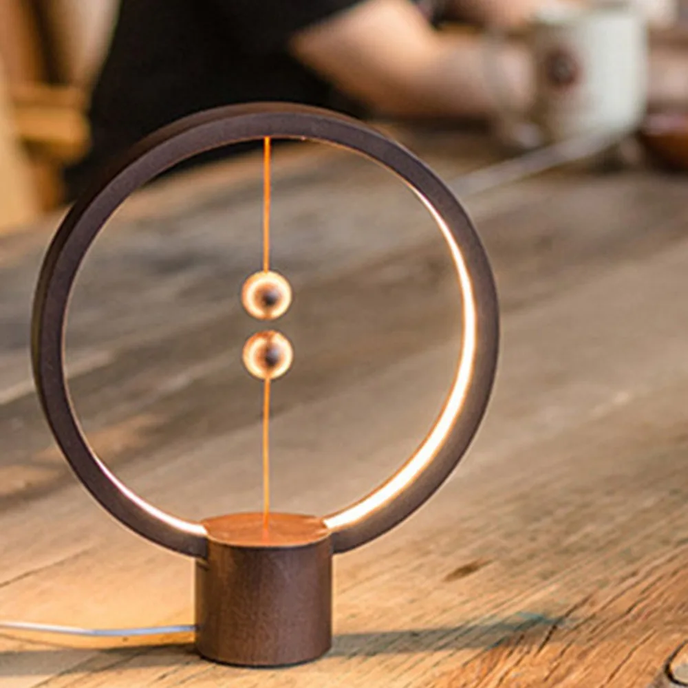 

Creative Magnetic Balance Lamp Gift Night Light Table Lamp Intelligent Balance Magnetic Lamp Durable