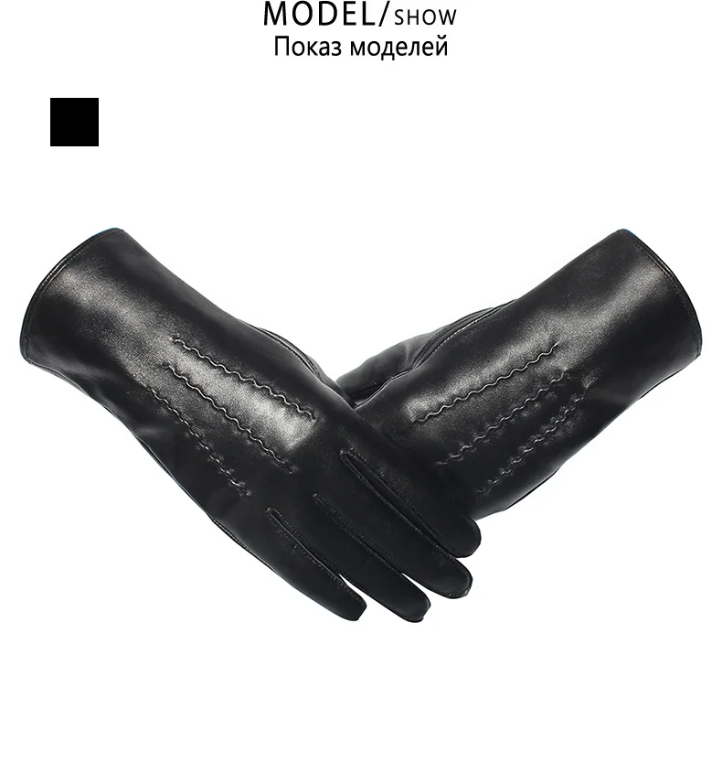 Magier перчатки из натуральной кожи с сенсорным экраном женские перчатки из натуральной овчины Теплые женские зимние перчатки из кожи 071
