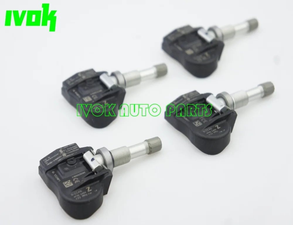 Set Of (4) Sensors, Tire Pressure Monitoring for Nissan Pathfind Murano Infiniti QX60 40700