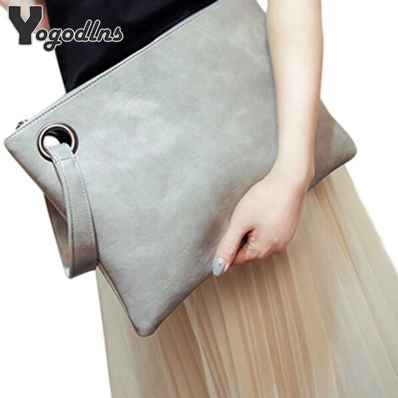 www.neverfullmm.com : Buy Fashion solid women&#39;s clutch bag leather women envelope bag clutch evening ...