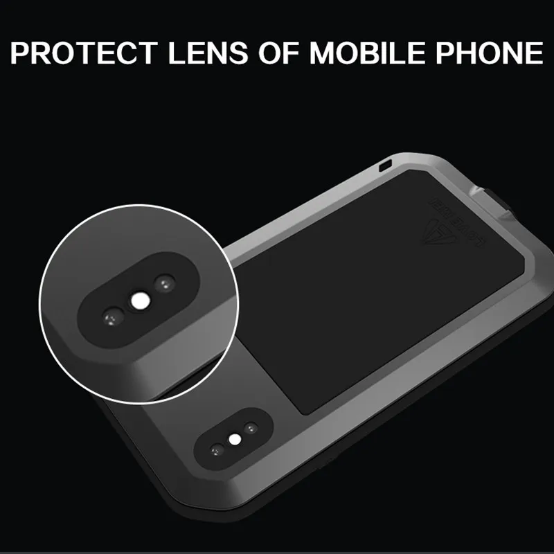 Aluminum metal case for iphone xr