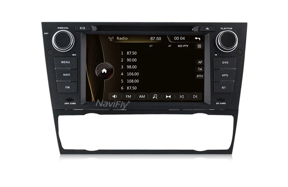 Discount NaviFly Europe RDS Original UI Car DVD player radio audio For BMW 3 Series E90 E91 E92 E93 With Car GPS navigation BT USB E90 13