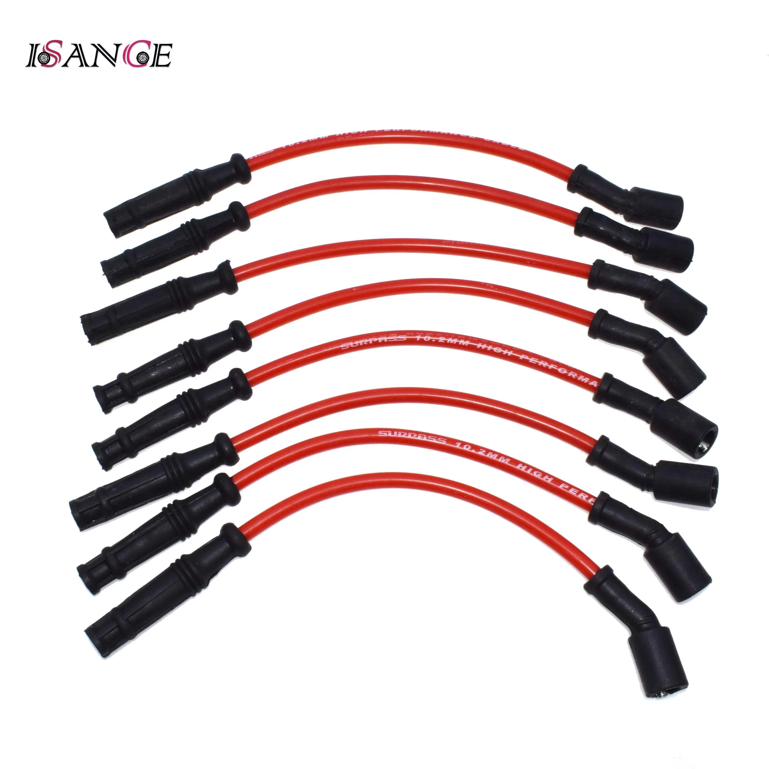 Комплект проводов ISANCE для свечей зажигания 10 2 мм Chevrolet Corvette GMC 1999 2000 2001 2002 2003 2013 M8