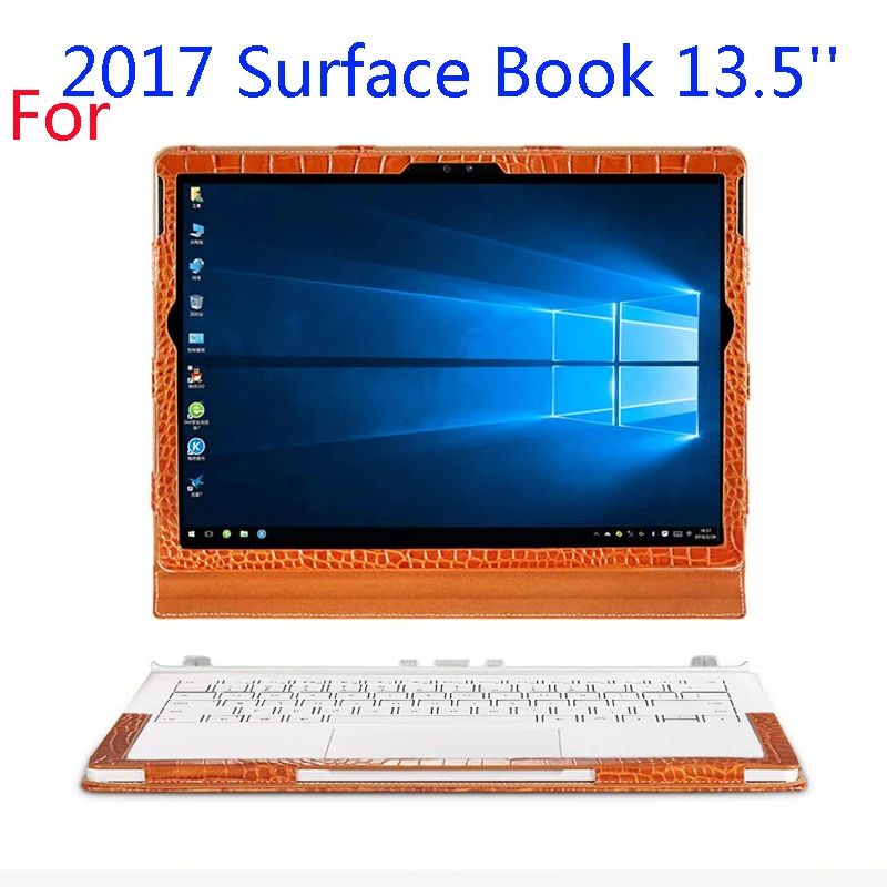 Чехол из натуральной кожи для 2017 Microsoft Surface Book 13 5 ''Tablet Laptop Sleeve Креативный