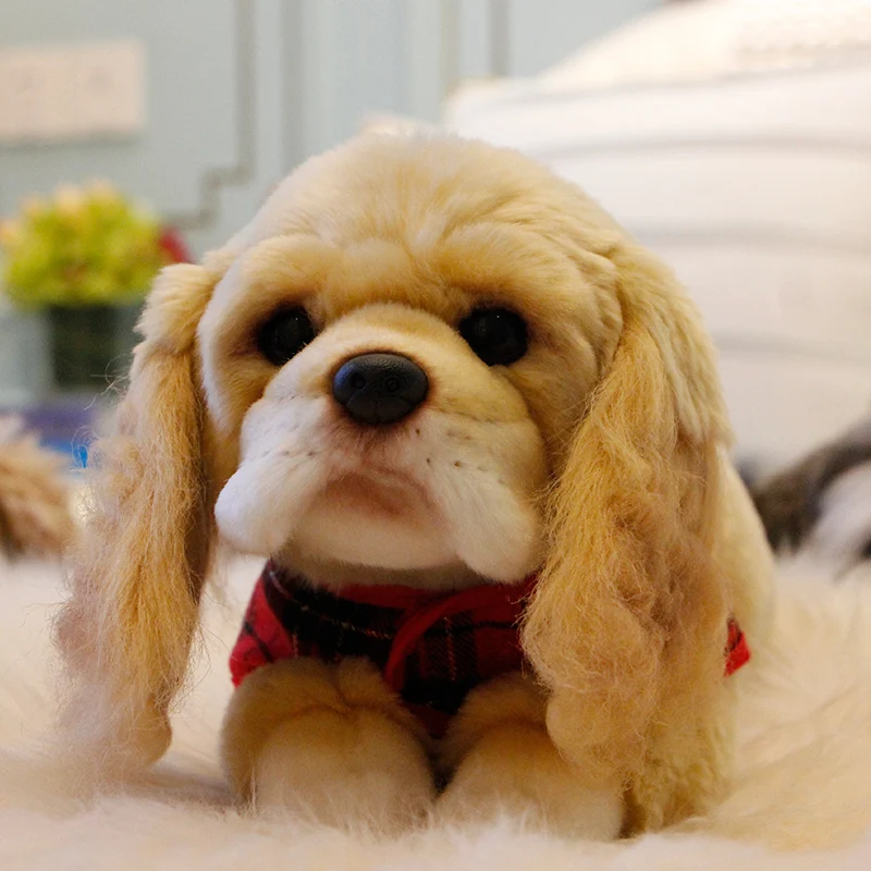 cocker spaniel stuffed toy