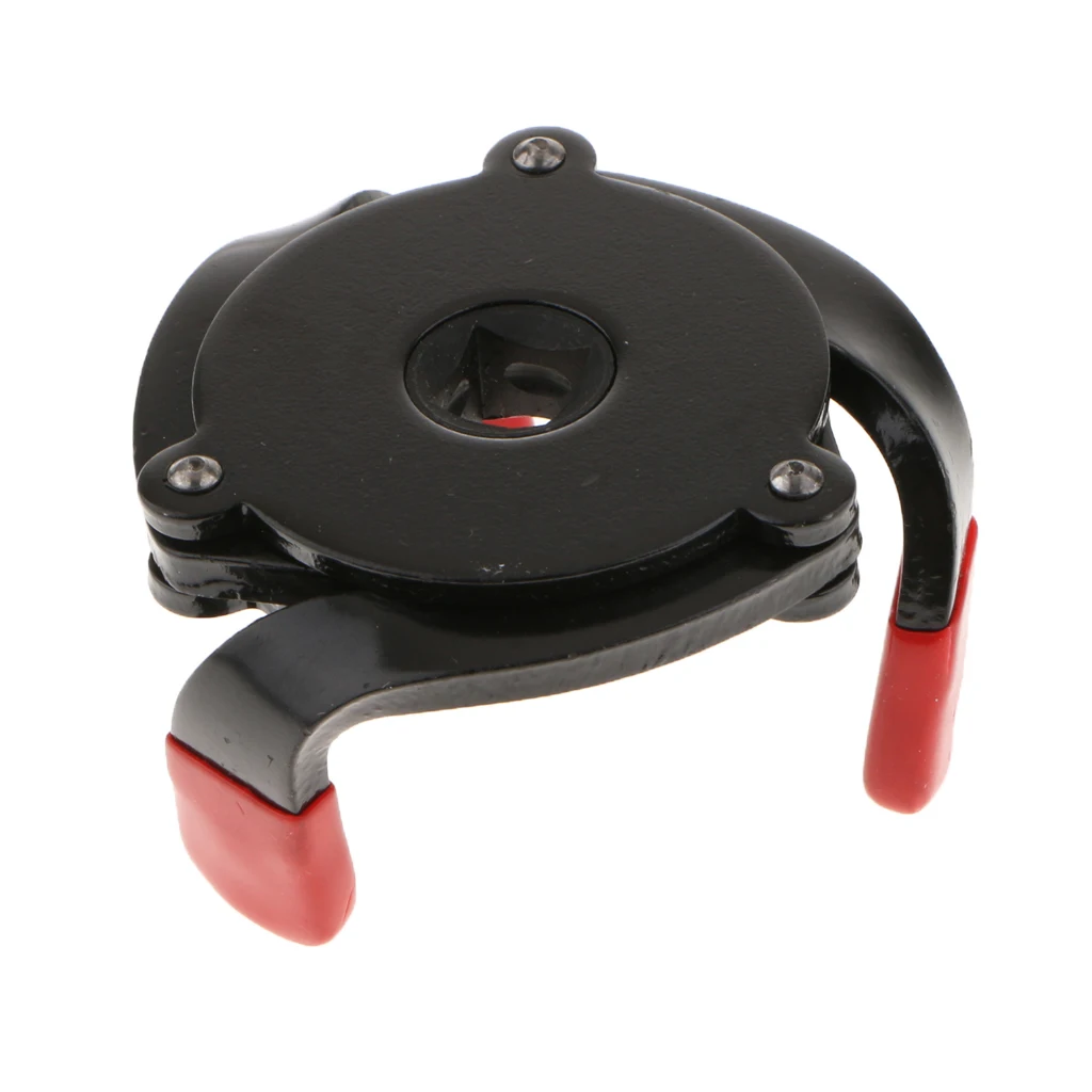 

3 Jaw Oil Filter Wrench 2-1/2" to 3-7/8" Range Auto-Adjust 58-100mm Car Auto Repairing