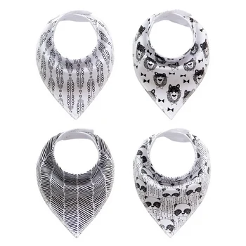 

Baby Bandana Drool Bibs Organic Bib Set Super Absorbent Soft Stylish baby bibs