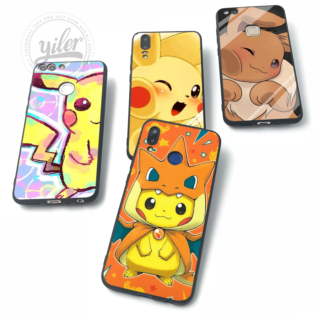 

Pocket Monsters For Huawei NOVA 3 Cases for Huawei P20 lite Case for Huawei P Smart P10 lite P8 P9 lite P20 Pro NOVA 3i 3 Cases