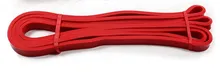 100 pcs 0.5″ Rubber Stretch Elastic Resistance Band Exercise Workout Loop GYM Bodybuilding Fitness Equipment Red Heavy Duty