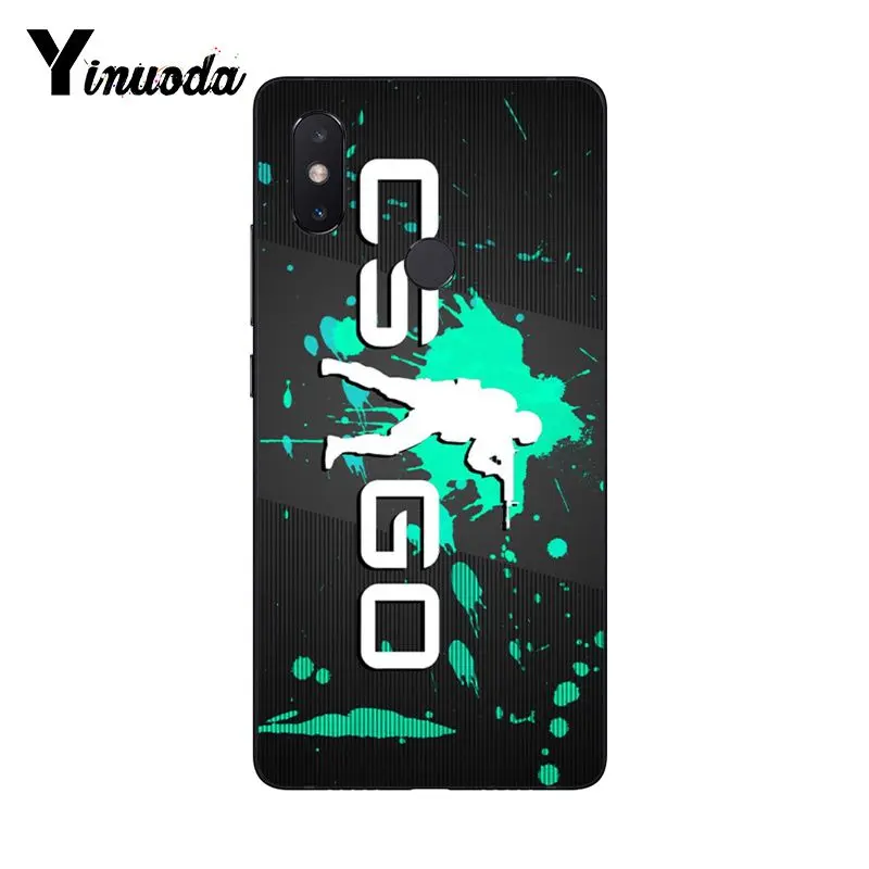 Чехол Yinuoda Counter Strike cs go чехол для телефона Xiaomi Mi 6 Mix2 Mix2S Note3 8 8SE Redmi 5 5Plus Note4 4X