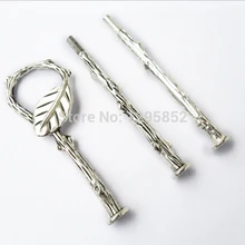 2 цвета 3 ярусный торт стенд центр ручки Серебряный торт обработка трехслойный лист формы лист слой тепла домашний декор