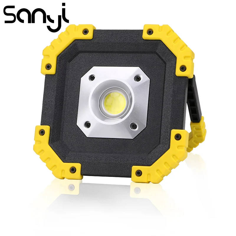 

Sanyi COB LED Super Bright Work Lights Camping Portable Lantern Emergency Spotlight Lamp for Outdoor Activities