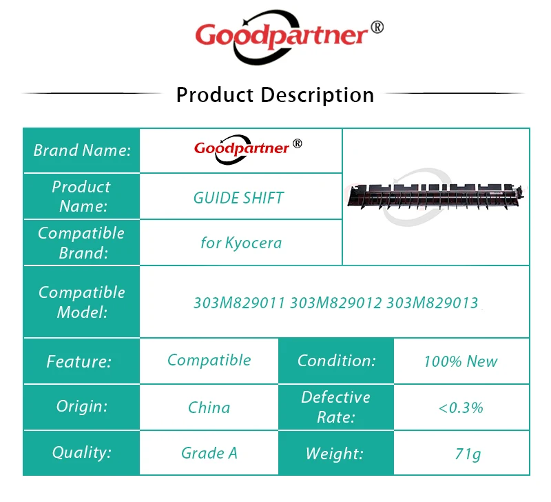 303M829011 303M829012 303M829013 руководство переключения для Kyocera TASKalfa 4012i 3011i 3511i 3212i 2550ci FS6025 FS6030 FS6525 FS6530