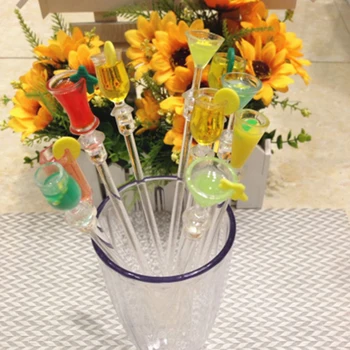 

Cocktail Drink Mixer Bar Puddler Muddler Stirring Mixing sticks Ladle Stirrer Swizzle Sticks Cocktail Picks Bar Tools