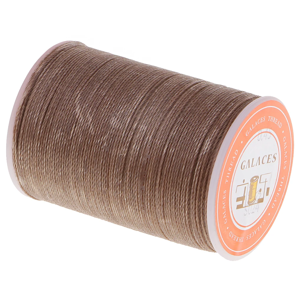12 Colors 0.45mm Durable Leather Sewing Waxed Thread Cord For DIY Handicraft Tool Hand Stitching Thread 85 Meters