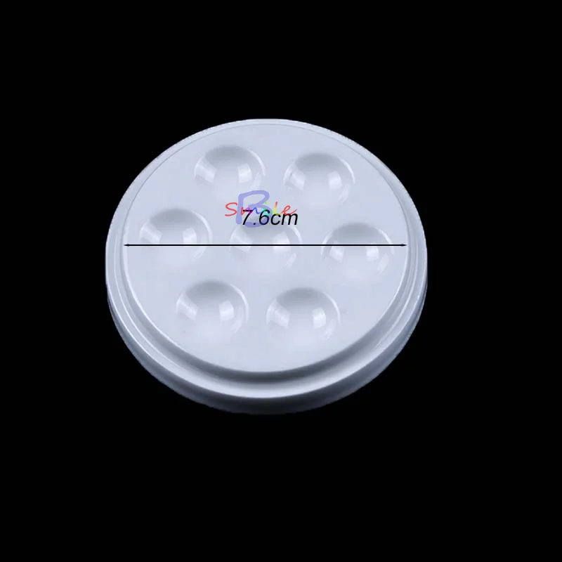 

Dental Lab Round Porcelain Ceramic Mixing Material Watering Wet Tray Tool 7 Slot