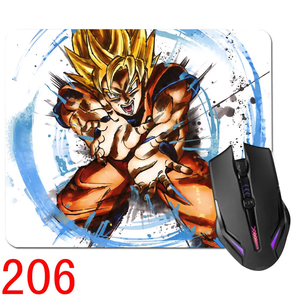 Ohcomics 18*22 см Otaku аниме Dragon Ball Z Сон Гоку для игр игровая коврик мыши резиновая