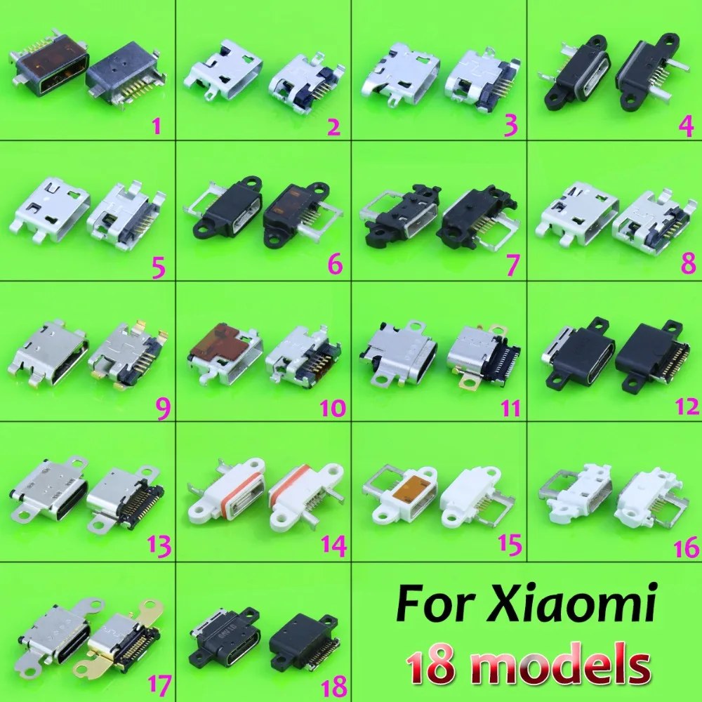 Юйси мини Тип C Micro USB разъем для Xiaomi RedMi note 2 3 4 3g 4G для Redmi 1s 2 3s 4 зарядный порт док-станция