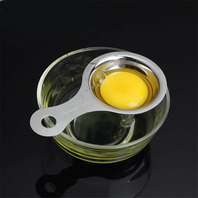 30pcs 18/8 Stainless Steel Egg Separator Egg White Separator Egg White