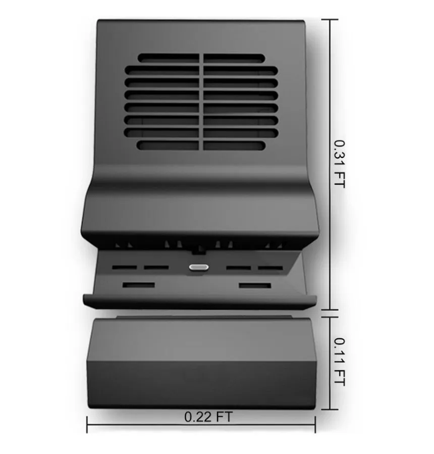 3 في 1 المحمولة USB نوع C التلفزيون تحويل شاحن دعامة حامل لنينتندو التبديل