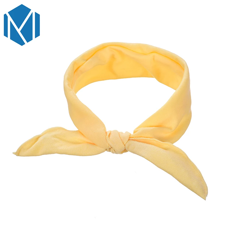 

Kids Girls Bow Hair Band Turban Rabbit Ear Headband Cute Candy Color Knot Headwear Hair Accessories Bows Headdress Ornament Ties