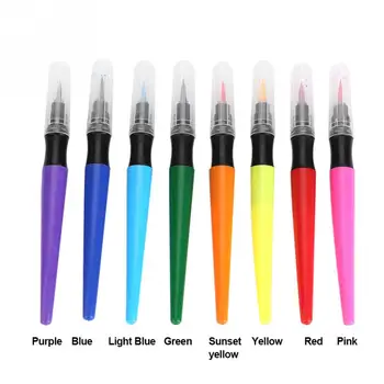 

8Pcs Body Painting Brush Pen Set Tattoo Ink Artistic Watercolour Drawing Pen Halloween Body Painting Pen