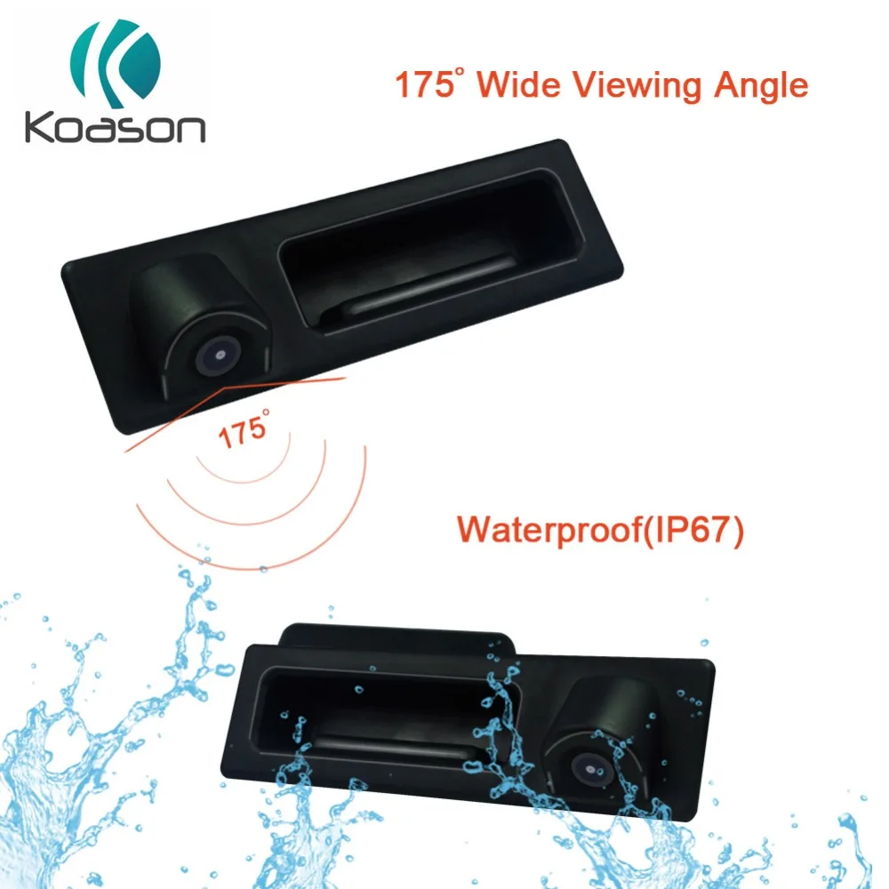 

Koason CCD HD Night vision Handpull Trunk Car Rearview Camera Reverse camera for BMW 3/4/5 series X3 X4 X5