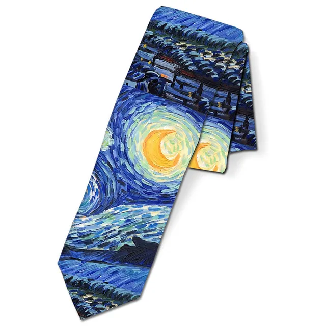 New Fashion Classic Gentleman  Ties Men 8cm Map Lightning Pattern Formal Wedding Necktie Accessories Ties Polyester Gravata 04