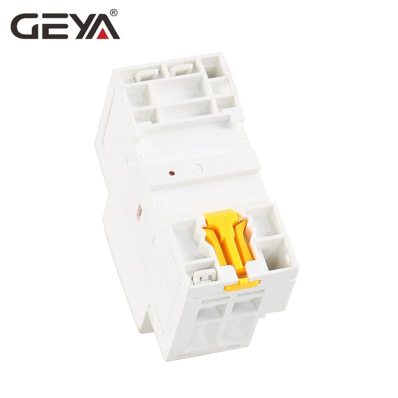 GEYA 2P 40A 63A контактор переменного тока на din рейку типа AC220V 2 нормальных coopn или