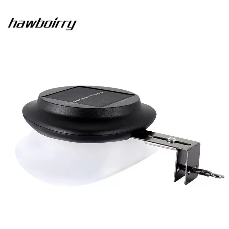 HAEBOIRRY 9LEDS UFO solar street light street light wall-mounted corridor park lawn lamp wall-mounted Garden outdoor