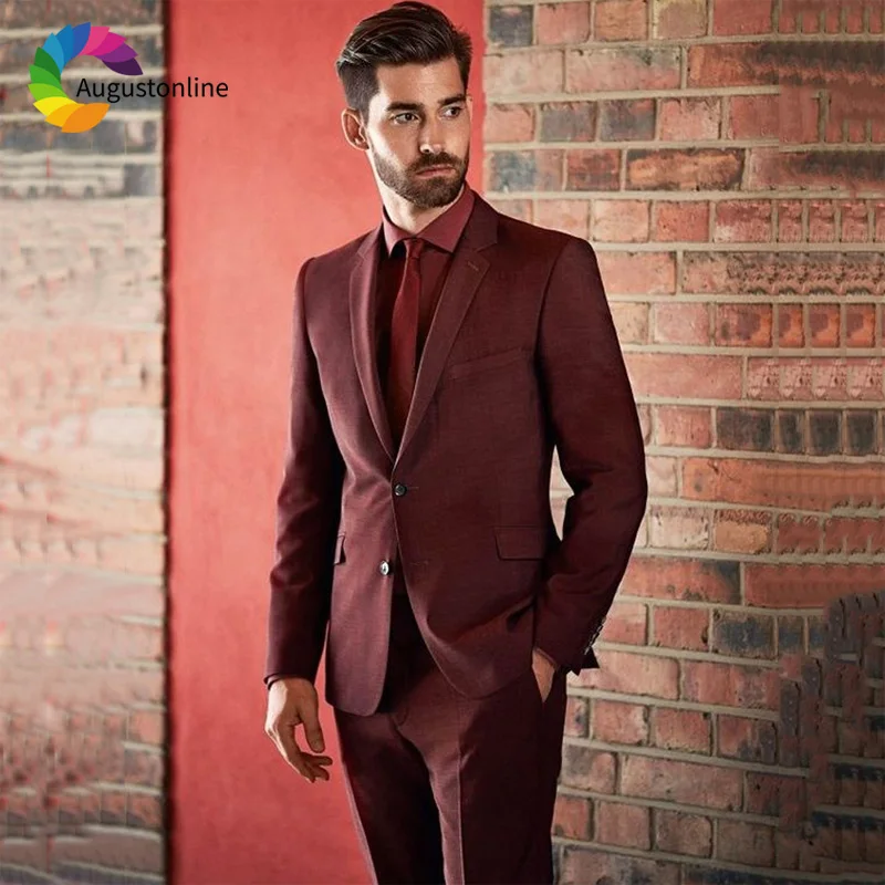 men-suits-wedding-burgundy