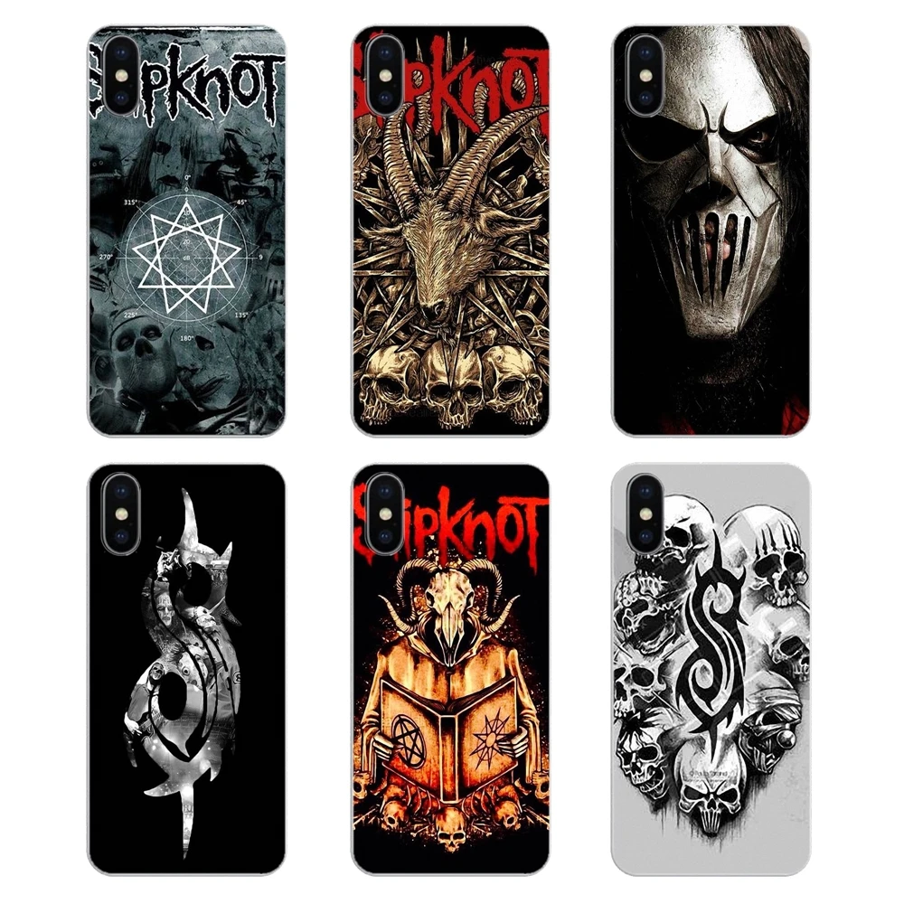 

Soft TPU Phone Case Punk Rock Slipknot American heavy metal band Poster For Motorola Moto X4 E4 E5 G5 G5S G6 Z Z3 G3 C Play Plus