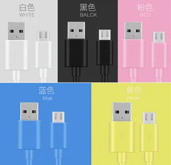 

2M Fast Charge Candy Color Mobile Phone Charge Line Cable For iPhone 7 6 For Samsung Xiaomi Huawei Andriod Micro USB Phone